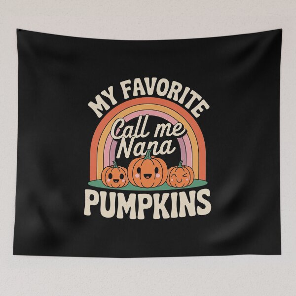 Item preview, My Favorite Pumpkins Call Me Nana Fall Rainbow Thanksgiving  designed and sold by KotexTemu.