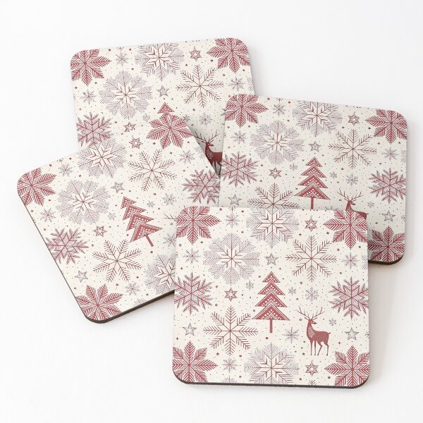 Item preview, Scandinavian Christmas pattern designed and sold by Merrylands Artshop.