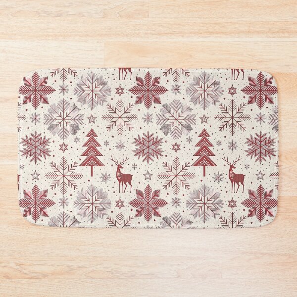 Item preview, Scandinavian Christmas pattern designed and sold by Merrylands Artshop.