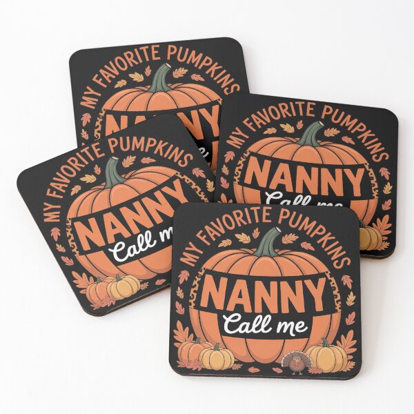 Item preview, My Favorite Pumpkins Call Me Nanny Pumpkin Thanksgiving  designed and sold by KotexTemu.