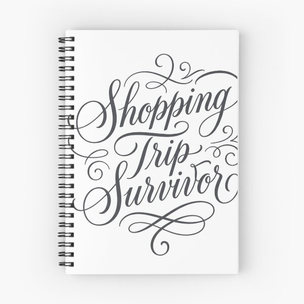 Item preview, Shopping Trip Survivor Elegant Script Calligraphy designed and sold by anass002.