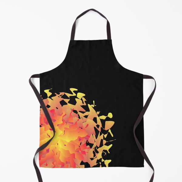 Item preview, Illustration of orange-red flames, the sun, and energy. designed and sold by wonghong.