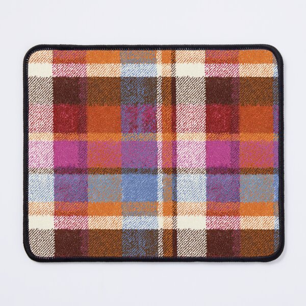 Item preview, Colorful Woven Patchwork Plaid Blocks Pattern designed and sold by bubblegoth.