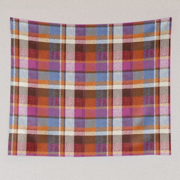 Item preview, Colorful Woven Patchwork Plaid Blocks Pattern designed and sold by bubblegoth.