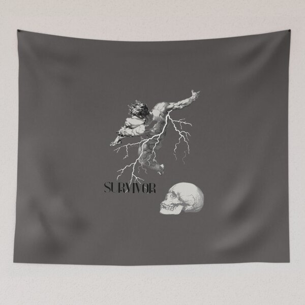 Item preview, Survivor - Dark Motivational Classical Figure Illustation designed and sold by YAYARA.