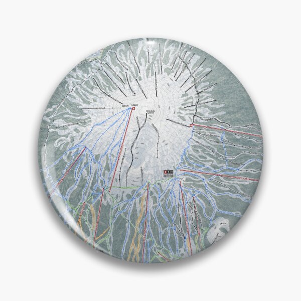 Item preview, Mt Bachelor Resort Trail Map designed and sold by Mapsynergy.