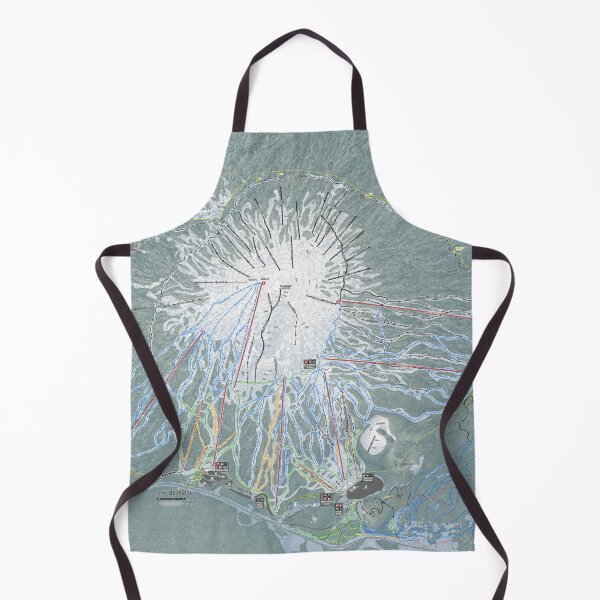 Item preview, Mt Bachelor Resort Trail Map designed and sold by Mapsynergy.