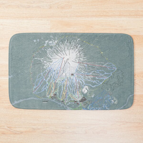Item preview, Mt Bachelor Resort Trail Map designed and sold by Mapsynergy.