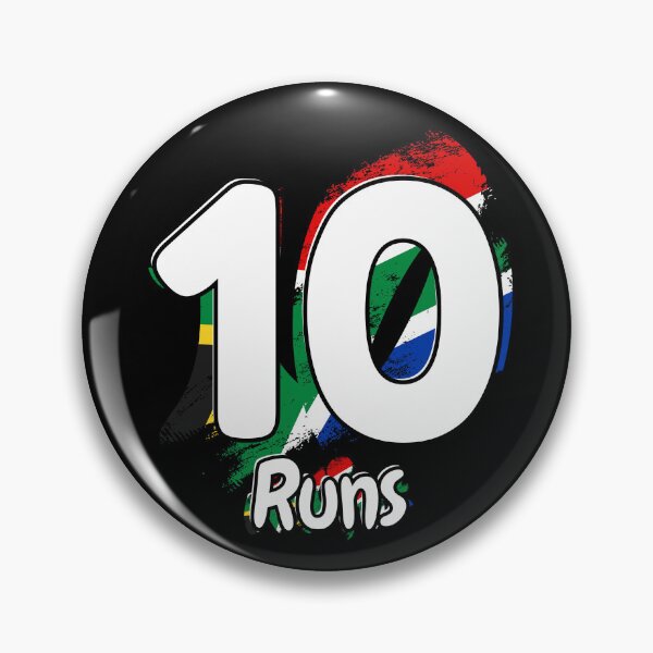 Item preview, 10 Runs Milestone | South Africa Weekly 5K Running Achievement designed and sold by NineSevenFour.