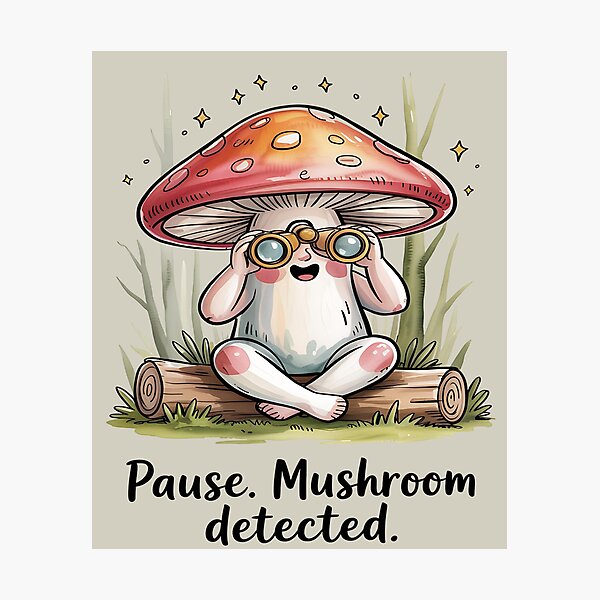 Item preview, Mushroom hunting – Mushroom lovers - Mycology - Fungi – Fungus - Tinder conk - conk mushrooms – cottagore - Fomes fomentarius - Hoof fungus - Tinder fungus - mushroom spotting - Wild mushrooms designed and sold by JansenGS.
