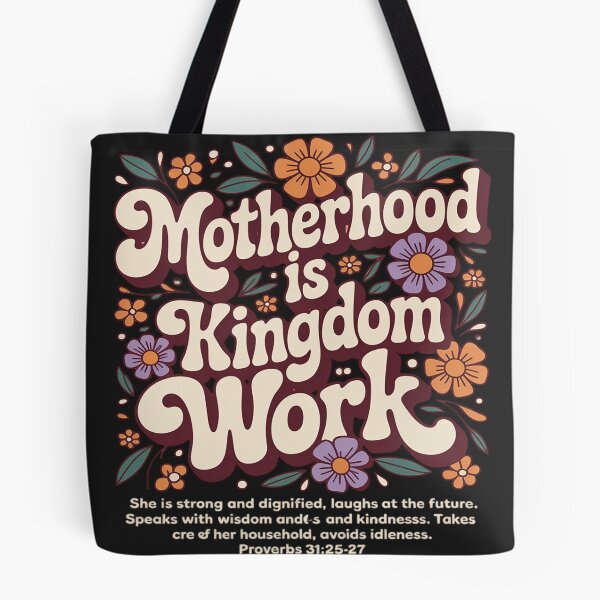 Item preview, Motherhood is Kingdom designed and sold by Dolostope.