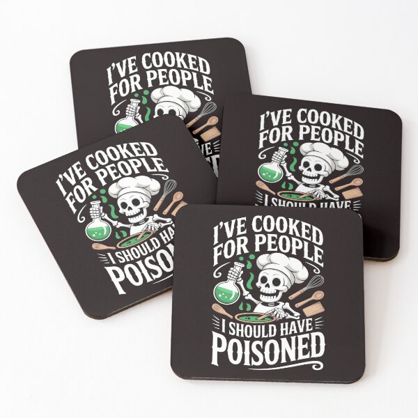 Item preview, I've Cooked for People I Should Have Poisoned – Sarcastic Chef Design designed and sold by Redgiant87x.