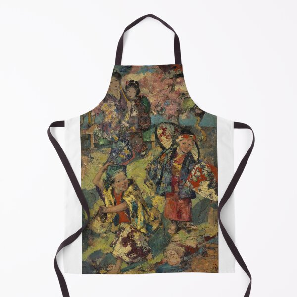 Item preview, Kite Flying, Japan – Edward Atkinson Hornel Japonisme Childhood Scene designed and sold by Art Outlaws.