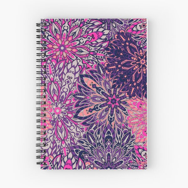 Item preview, Pink Bohemian Pattern – Soft Artistic Botanical Design designed and sold by BohemiaArt.