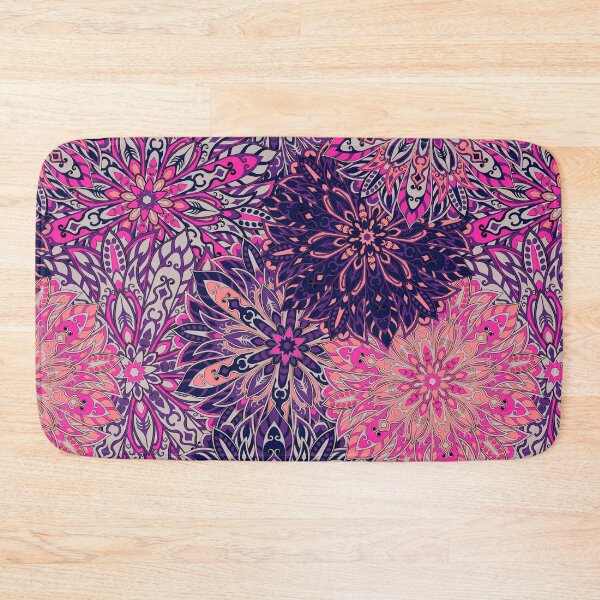 Item preview, Pink Bohemian Pattern – Soft Artistic Botanical Design designed and sold by BohemiaArt.