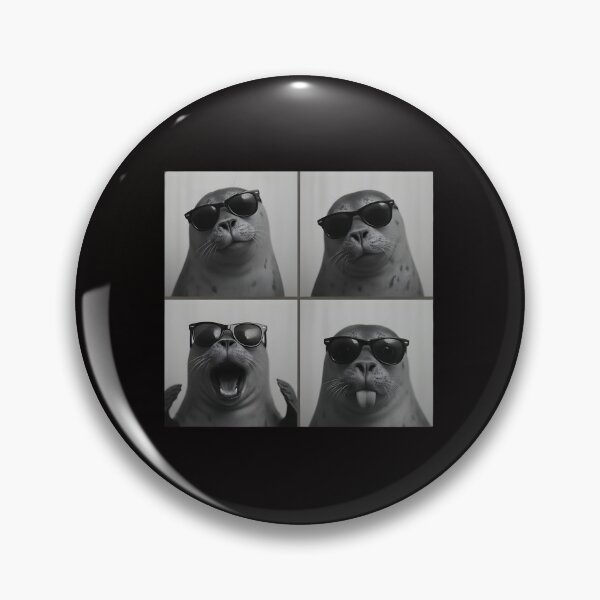 Item preview,  Photobooth Seal, Funny Animal, Seal Lover Gifts designed and sold by DesignDenDo ⭐⭐⭐⭐⭐.