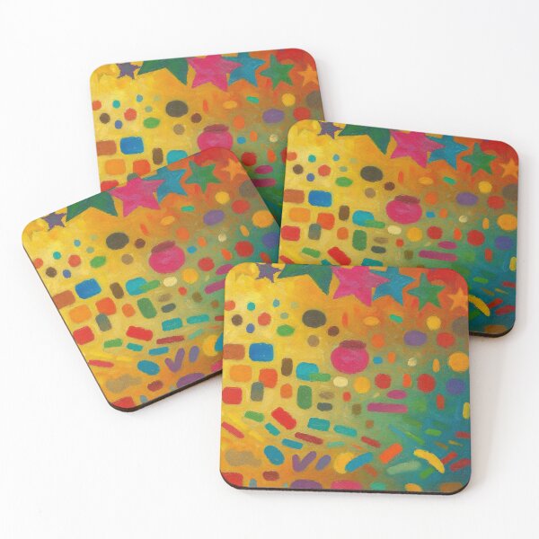 Item preview, Abstract Stars and Dots designed and sold by storecee.
