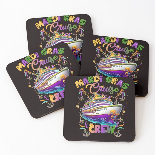 Item preview, Mardi Gras Cruise Crew, Family Cruise Matching, Cruise Vacation, Mardi Gras Carnival Party designed and sold by DesignDenDo ⭐⭐⭐⭐⭐.