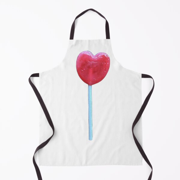 Item preview, Heart lollipop, red heart lollipop designed and sold by suekieper.