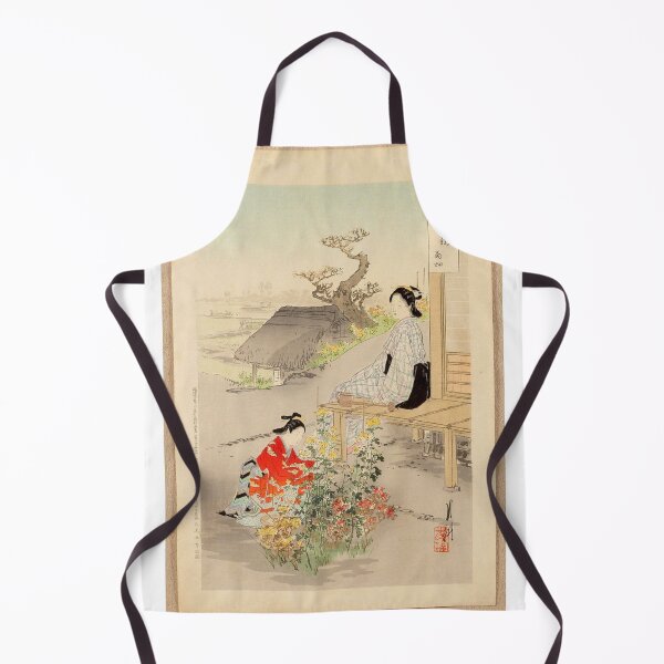 Item preview, Comparison of Beauties and Flowers – Beauties and Chrysanthemums | Ogata Gekkō designed and sold by Art Outlaws.