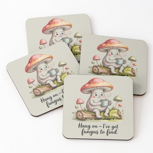 Item preview, Mushroom hunting – Mushroom lovers - Mycology - Fungi – Fungus - Tinder conk - conk mushrooms – cottagore - Fomes fomentarius - Hoof fungus - Tinder fungus - mushroom spotting - Wild mushrooms designed and sold by JansenGS.