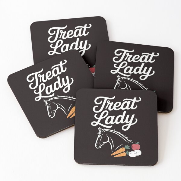 Item preview, Treat Lady – Proud Horse Mom Equestrian Humor designed and sold by Redgiant87x.