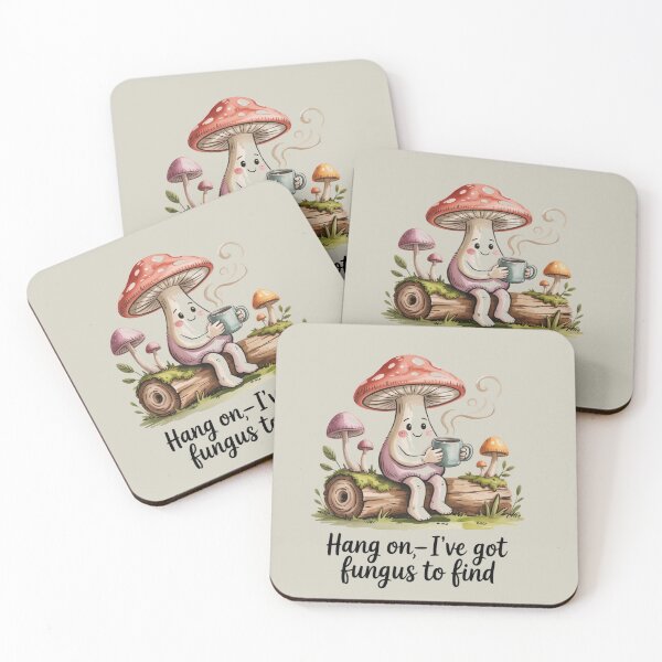 Item preview, Mushroom hunting – Mushroom lovers - Mycology - Fungi – Fungus - Tinder conk - conk mushrooms – cottagore - Fomes fomentarius - Hoof fungus - Tinder fungus - mushroom spotting - Wild mushrooms designed and sold by JansenGS.