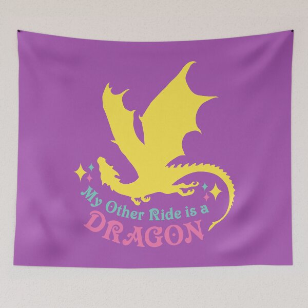 Item preview, My Other Ride Is A Dragon designed and sold by Cosmic Lunatic.