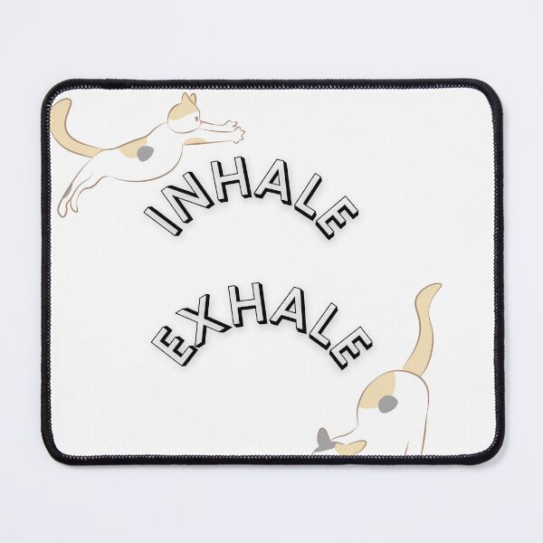 Item preview, Inhale Exhale - Minimalist Mindfulness & Yoga Quote designed and sold by MindNestQuotes.