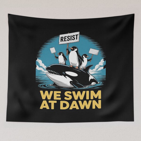 Item preview, Resist Penguin Activism 5  designed and sold by MythWoot.