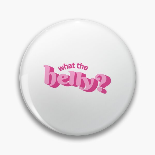 Item preview, What the Helly? - Cute Pink Bubble Typography Sticker designed and sold by joleyjl.