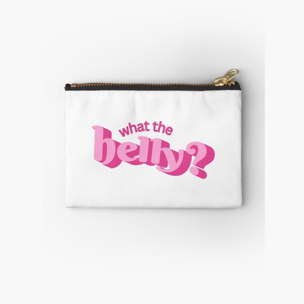 Item preview, What the Helly? - Cute Pink Bubble Typography Sticker designed and sold by joleyjl.