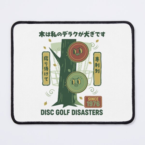Item preview, Disc Golf Disasters Since 1976 Funny Disc Golfer designed and sold by LuminOrb.