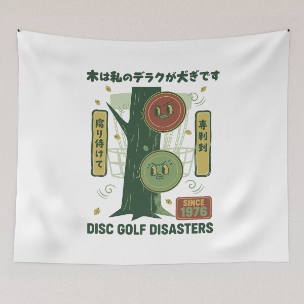 Item preview, Disc Golf Disasters Since 1976 Funny Disc Golfer designed and sold by LuminOrb.