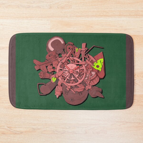 Item preview, Factory style green designed and sold by artisterik.