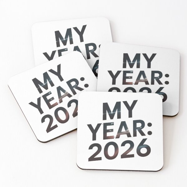 Item preview, My Year 2026 - Bold Galaxy Typography New Year Statement designed and sold by DarylWelsh2024.