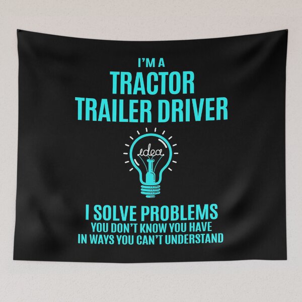 Item preview, Tractor Trailer Driver designed and sold by ginawilliams39.