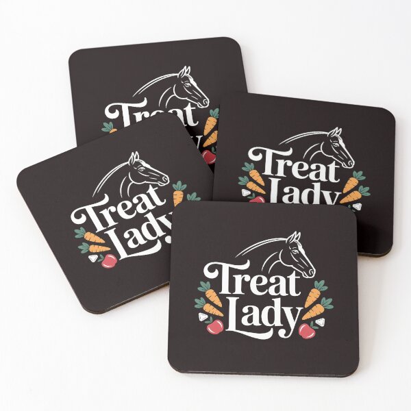 Item preview, Treat Lady – Barn Mom Horse Riding Humor designed and sold by Redgiant87x.