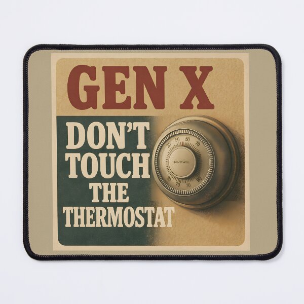 Item preview, Gen X - Don't touch the thermostat designed and sold by Dan Farsaci.