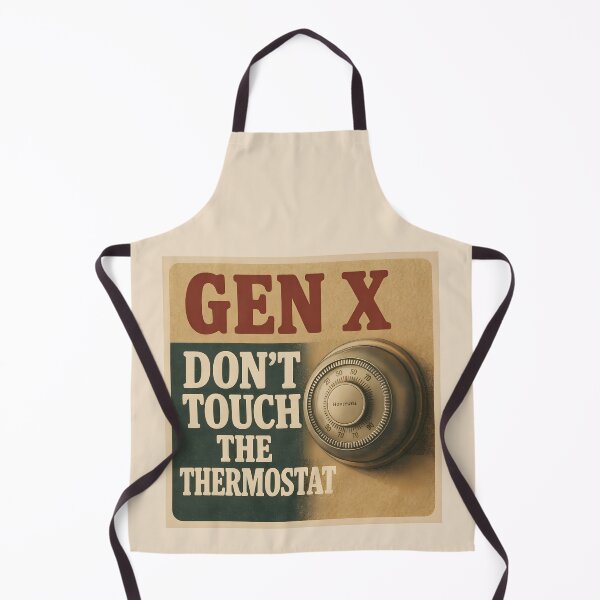 Item preview, Gen X - Don't touch the thermostat designed and sold by Dan Farsaci.