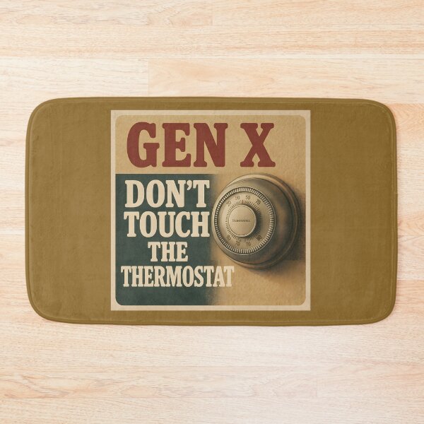 Item preview, Gen X - Don't touch the thermostat designed and sold by Dan Farsaci.