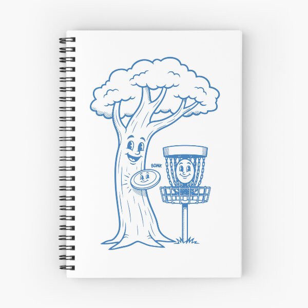 Item preview, Funny Disc Golf BONK Tree And Basket Flying Disc designed and sold by LuminOrb.