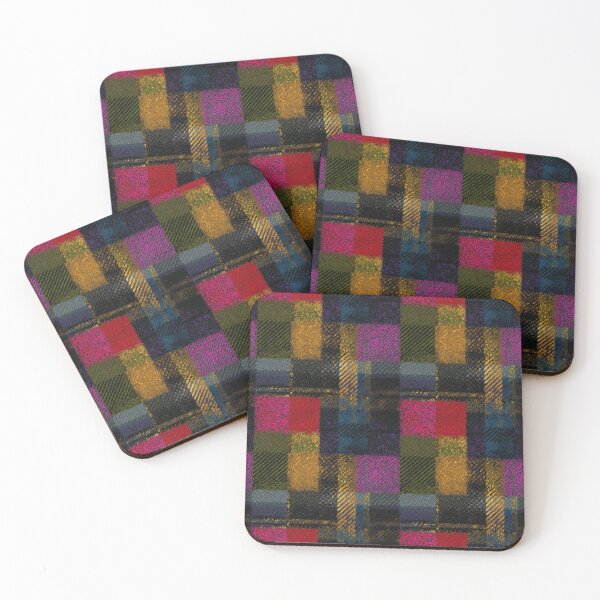 Item preview, Patchwork Plaid Grunge Tartan Pattern designed and sold by bubblegoth.