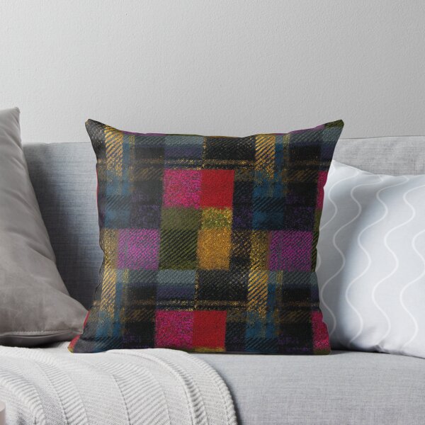 Item preview, Patchwork Plaid Grunge Tartan Pattern designed and sold by bubblegoth.