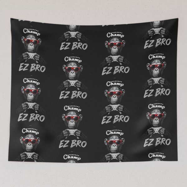 Item preview, Gamer Chimp, EZ BRO designed and sold by BKDIGITALSHOP.