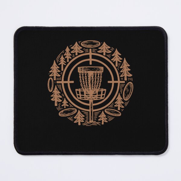 Item preview, Disc Golf Basket Flying Disc Golfing Forest Scene designed and sold by LuminOrb.
