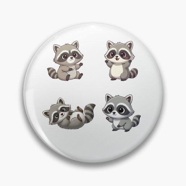 Item preview, Baby Raccoon - Cute Animal Set designed and sold by ArttiemStudio.