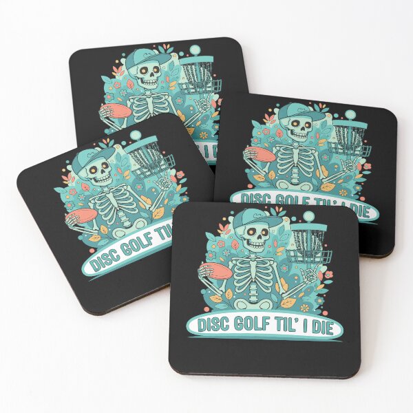 Artikelvorschau, Disc Golf bis zum Tod – Skelett-Witziger Disc-Golfer entworfen und verkauft von LuminOrb.