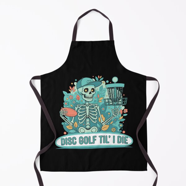 Item preview, Disc Golf Til I Die Skeleton Funny Disc Golfer designed and sold by LuminOrb.