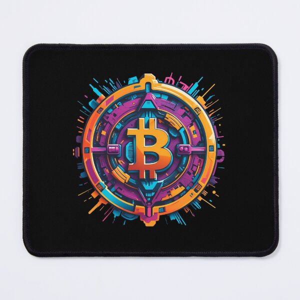 Item preview, Bitcoin Supernova Burst - Cosmic Crypto Explosion Art designed and sold by BitCrop.